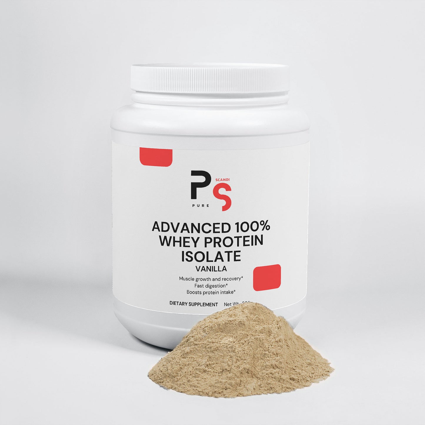 Advanced 100% Whey Protein Isolate (Vanilla)